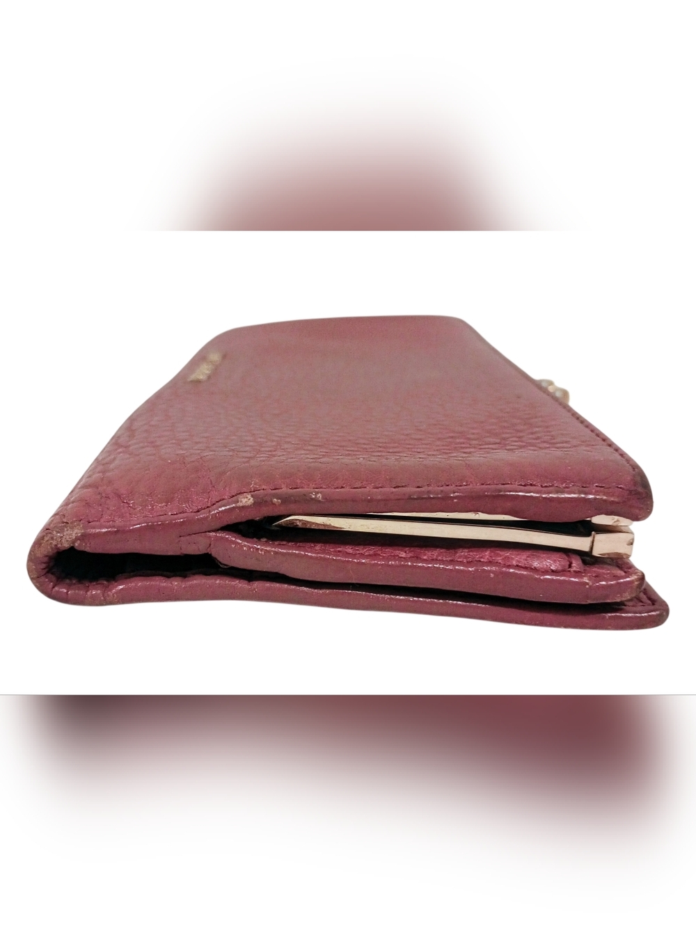 Bvlgari Monete Leather French Kiss-Lock Long Leather Wallet - Picture 8 of 16